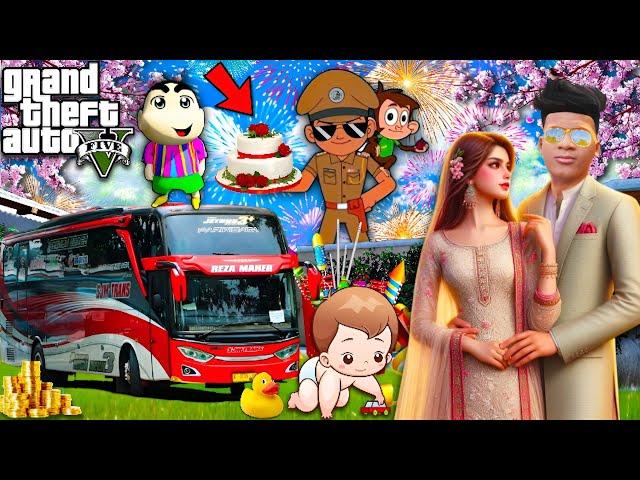 FRANKLIN TOUCH ANYTHING BECOME GOLD FRANKLIN KI SHAADI||EVERYTHING IS FREE IN GTA 5 PART-189