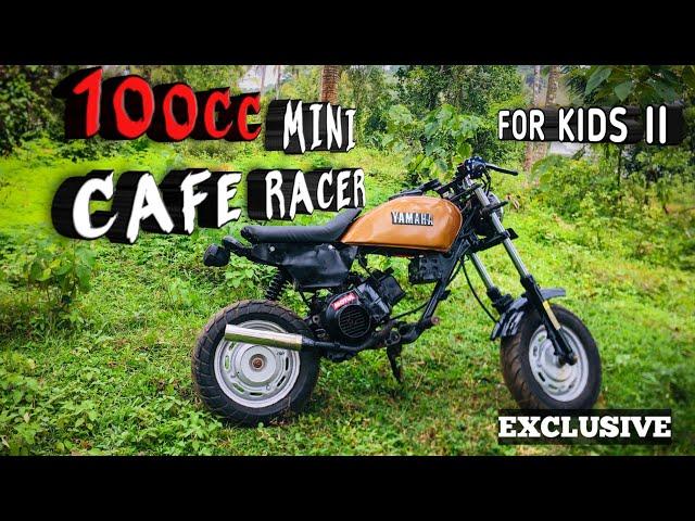 Mini Cafe Racer Mod!! 100CC Mini Cafer Racer for Kids | Part II | Tranz Moto Hub