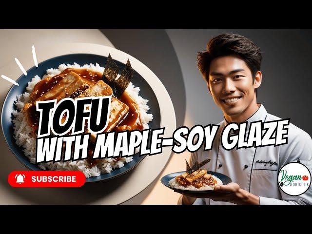 EASY AND DELICIOUS   TOFU WITH MAPLE-SOY GLAZE #tofurecipes #trending #vegan #easyrecipe #friedtofu