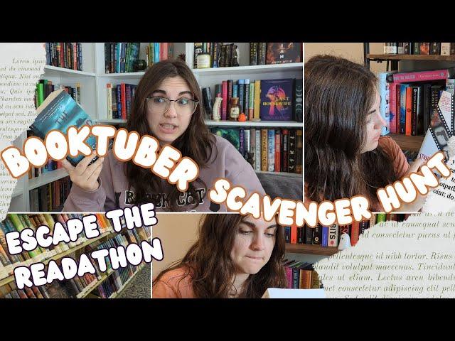 scavenger hunt picks my next book  || reading vlog