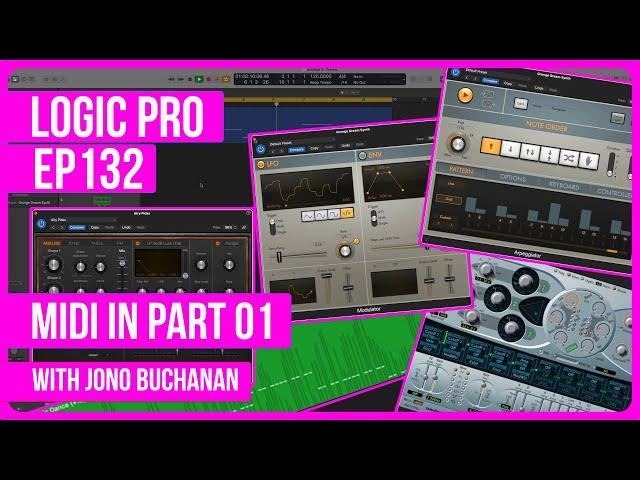 Logic Pro: MIDI In Part 1