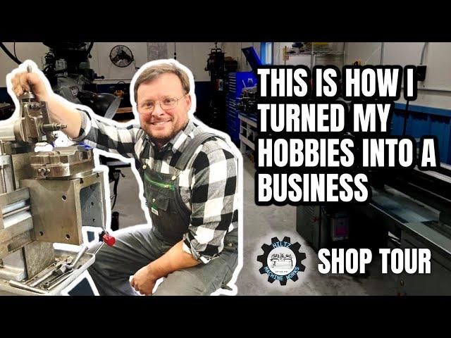 This ONE-MAN SHOP has quite a collection of VINTAGE MACHINES! | Hiltz Machine Works Shop Tour