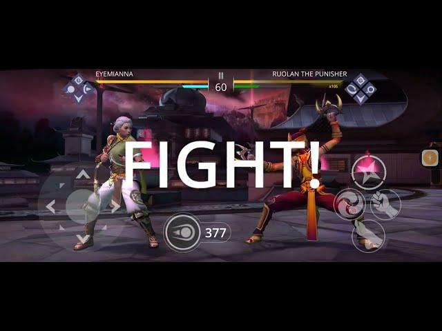 Shadow Fight 3: Dynasty Heritage 6 vs Ruolan 6  (68k dame/round)