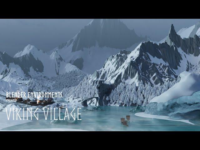 Blender Environments Presents Viking Village