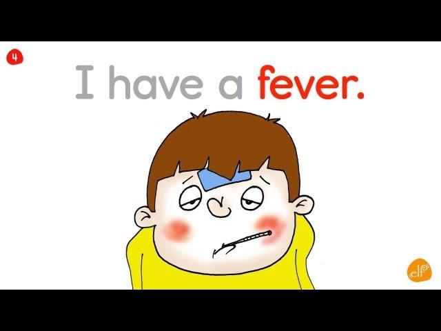 Learn Health Vocabulary (Phrases 1) - Health Song - Elf Learning