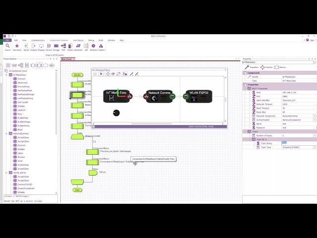 MQTT using Flowcode