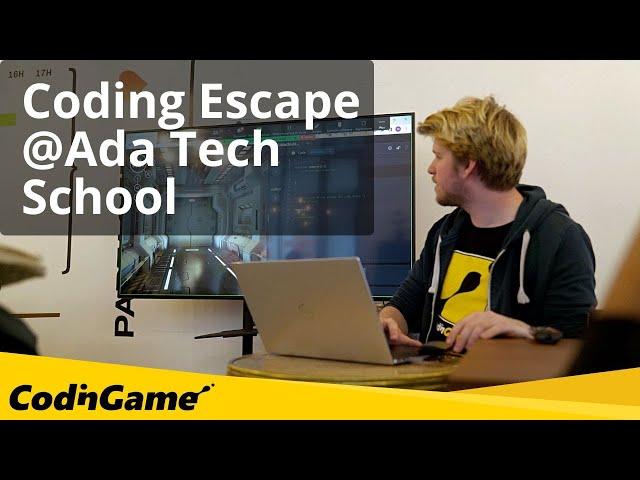 CodinGame & Ada Tech School: Coding Escape session