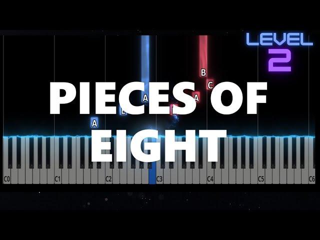 Pieces of Eight - Styx - EASY Piano Tutorial