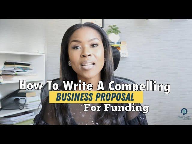 How To Write A Business Plan To Get Funding | Lerato Sebata nuggets