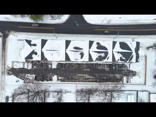 Aerial video of 476 Taylor Avenue Apartments in Columbus, Ohio.  Now Leasing!