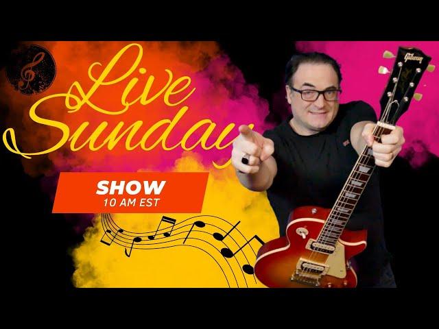  Join us for the next Addicted To Gear Live Sunday Show #159 - Guitars, Gear and More!