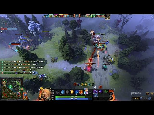 Dota 2 Invoker Gameplay