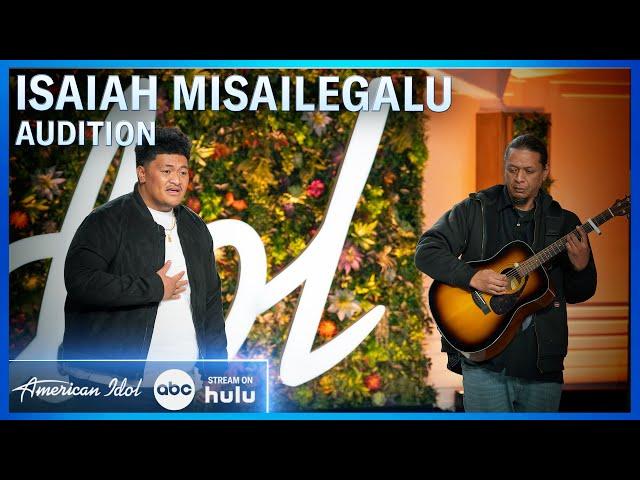 Samoan Talent Isaiah Misailegalu Shines with “A Song For You” Audition on American Idol