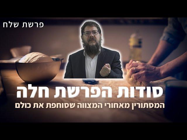 הרב שניאור אשכנזי - פרשת שלח • סודות הפרשת חלה: המסתורין מאחורי המצווה שסוחפת את נשות ישראל