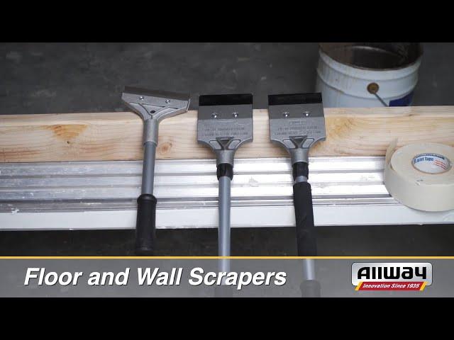 ALLWAY® Heavy Duty Floor & Wall Scrapers