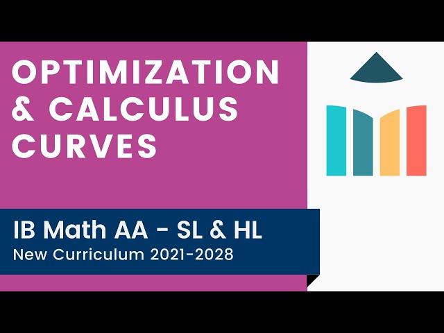 Optimization & Calculus Curves [IB Math AA SL/HL]