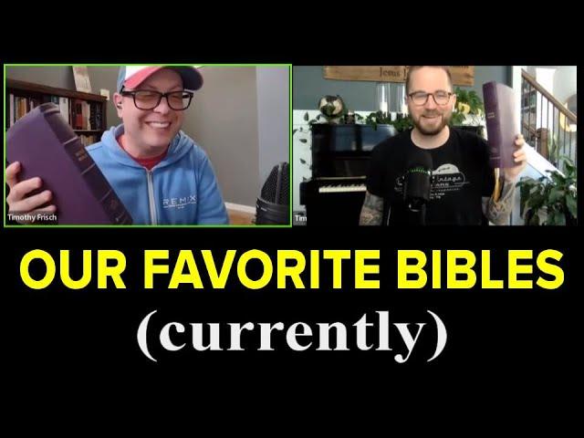 Two Bible Reviewers - A Discussion with Tim Wildsmith