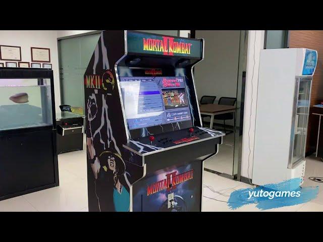Coin operated 32inch 2 player arcade game machine for sale|Mortal Kombat Arcade Machine