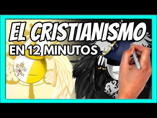 La historia del CRISTIANISMO en 12 minutos | Resumen fácil y divertido