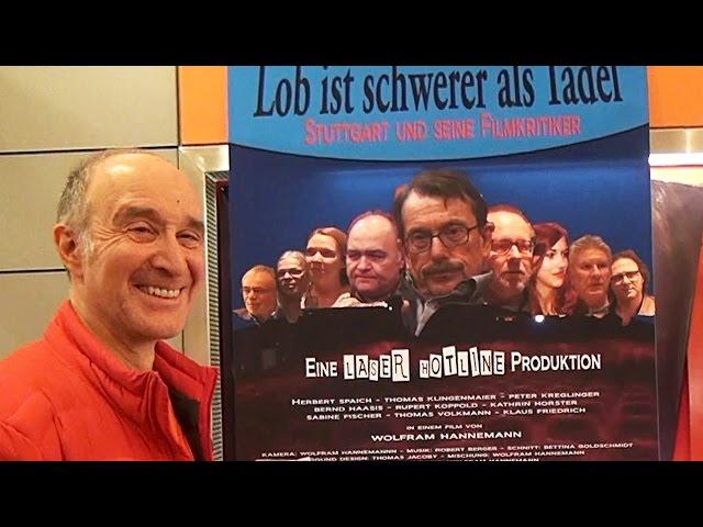 Premierenfeier Film "Lob ist schwerer als Tadel - Stuttgart und seine Filmkritiker"