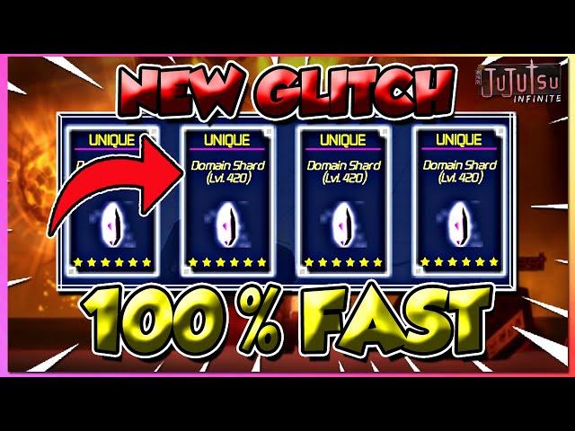 Jujutsu Infinite New Glitch How To Get Domain Shard 100% Fast Method + Full Guide! (CODE)