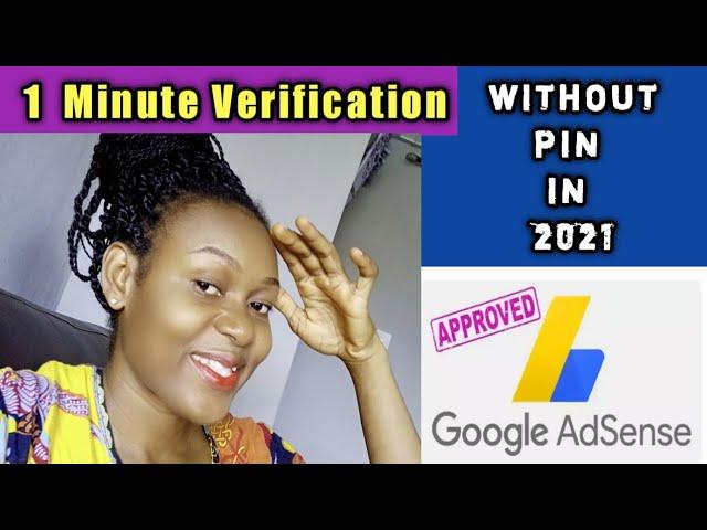 VERIFY GOOGLE ADSENSE WITHOUT PIN IN 2021 || CHANNEL REMONITIZATION / VERIFY BY EMAIL