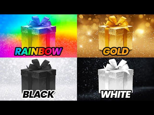 Choose Your Gift!  Rainbow, Gold, Black or White ⭐️