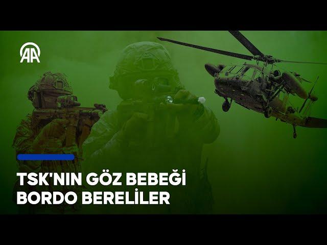 TSK'nın göz bebeği "bordo bereliler" hayat kurtaran eğitimler alıyor