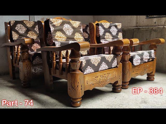 Wooden Sofa Sets Latest  design | ideas | EP.384 | Part-74 | sri maari furnitures | mari furniture