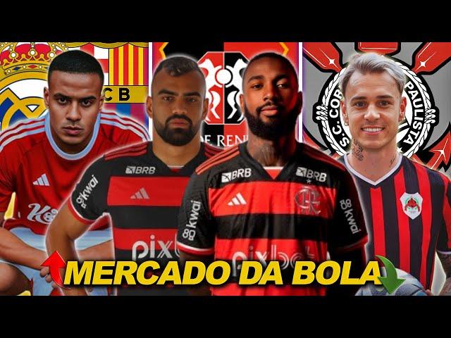 MERCADO DA BOLA | Sampaoli pede Gerson e Fabrício Bruno, Real Madrid e Barcelona disputam Murillo E+