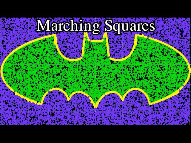 How Computers Draw Weird Shapes (Marching Squares)