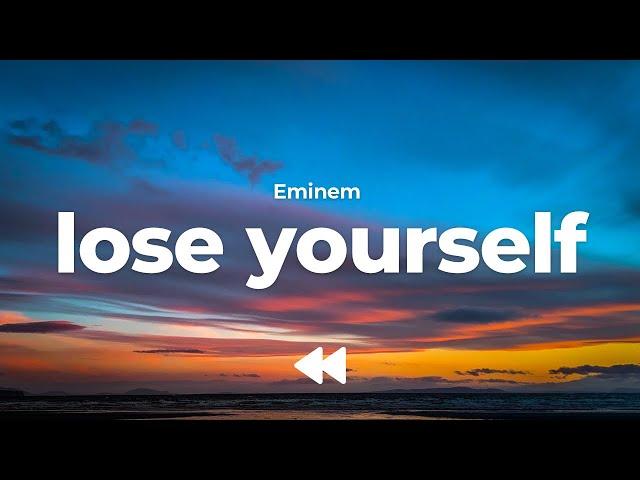 Eminem - Lose Yourself (Clean) | Lyrics