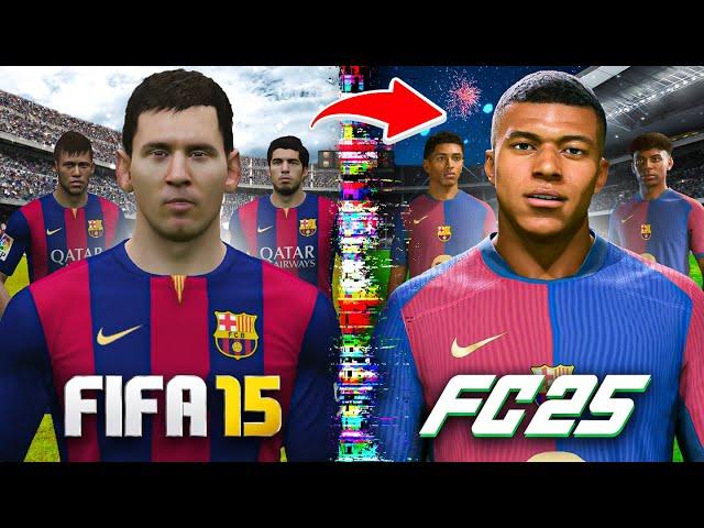 I Rebuild Barcelona From FIFA 15 to FC 25