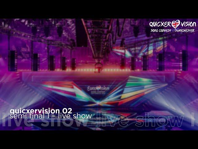 Quicxervision Song Contest 02: First Semi Final - Live Stream