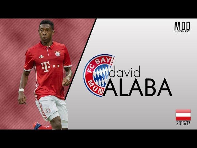 David Alaba | Bayern Munich | Goals, Skills, Assists | 2016/17 - HD