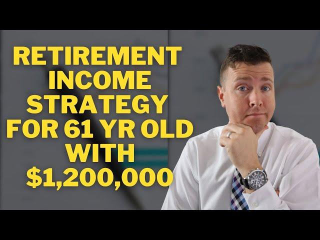 Retirement Income Strategy for 61 Year Old With $1,200,000 || Social Security & Roth IRA Conversion