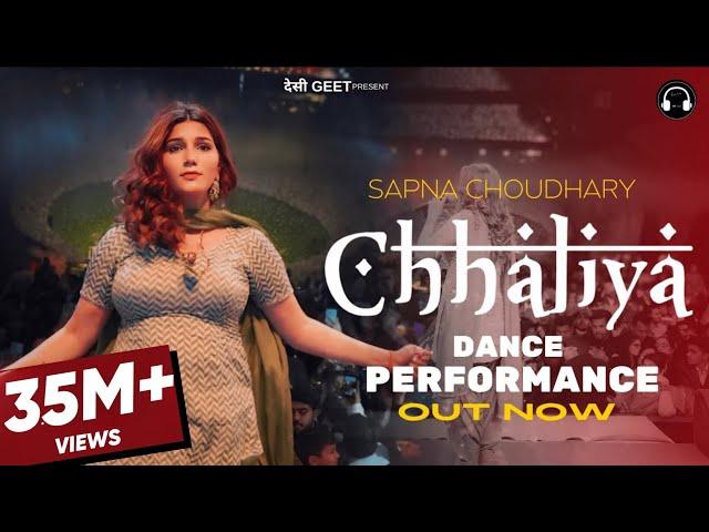 Chhaliya | Sapna Choudhary Dance Performance | New Haryanvi Songs Haryanavi 2024