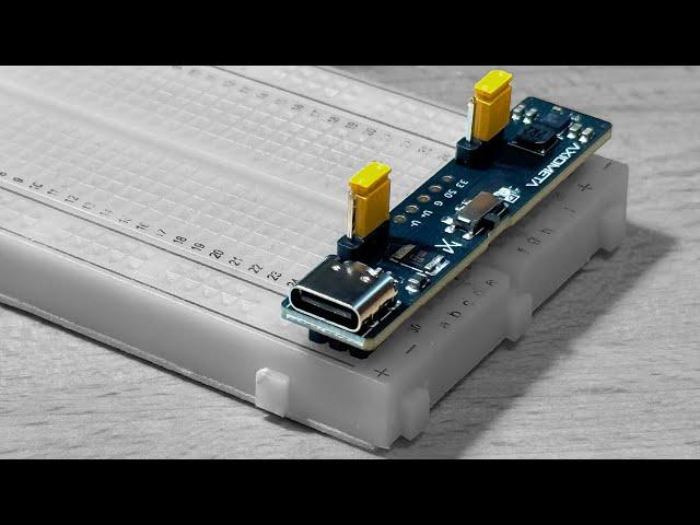Building a USB-C breadboard power supply