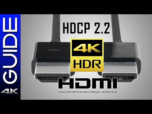 Everything You Need To Know About 4K HDR, HDCP, Blu-Ray, and HDMI Overview