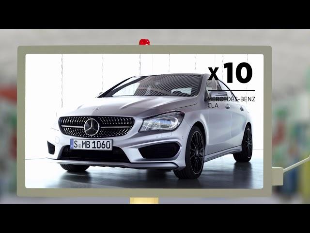 TELELOTO boso diena: 10 "Mercedes-Benz CLA180" ir 1000 prizų