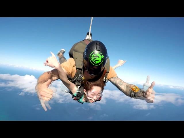 Hawaii ~ Pacific Skydiving 【 2017/1/1  Chih Jung C   Patrick L3】