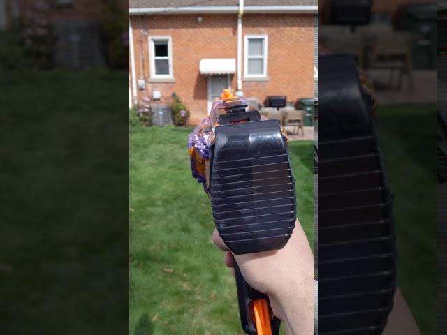 Nerf Rival Hera pistol mod test firing