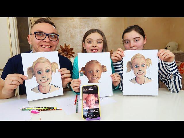 Draw the PORTRAIT OF VLOGGERS Challenge!