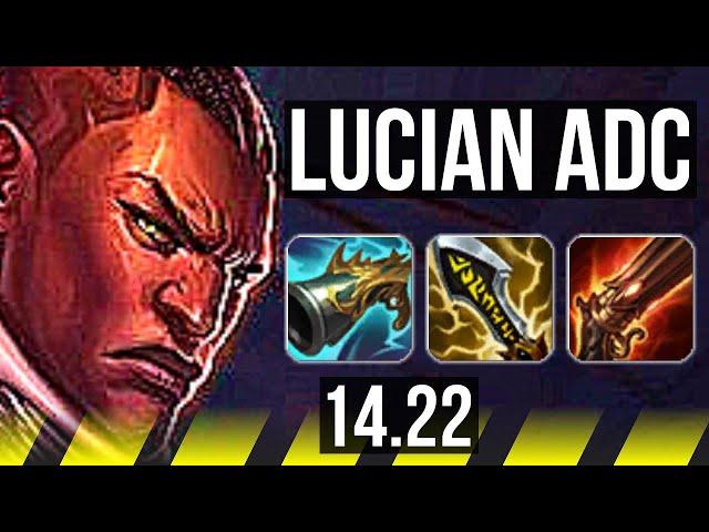 LUCIAN & Blitzcrank vs VAYNE & Lulu (ADC) | Legendary | NA Master | 14.22