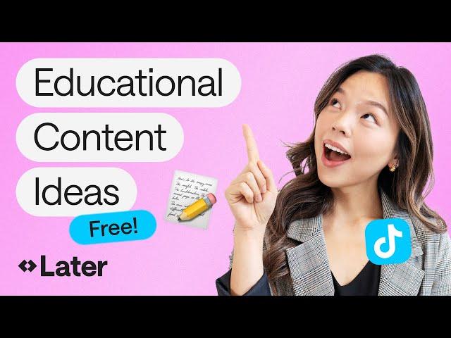 How to Create Great Educational Content on TikTok (+ Free Ideas!)