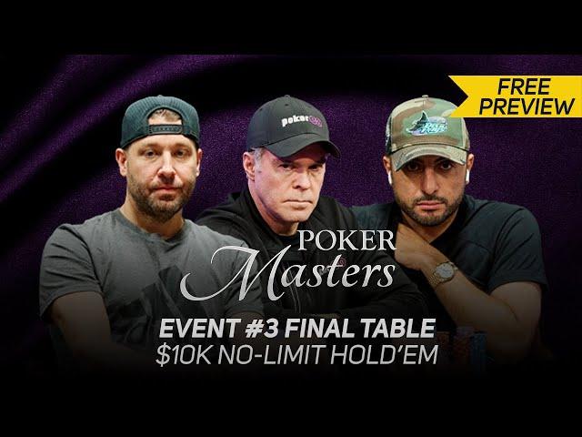 Poker Masters 2024 | Event #3 Final Table Featuring Jeremy Ausmus, Cary Katz & Ren Lin