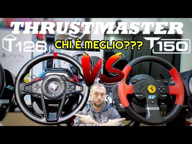 THRUSTMASTER T128 VS T150 LA SUPER SFIDA CHI È MEGLIO??? 