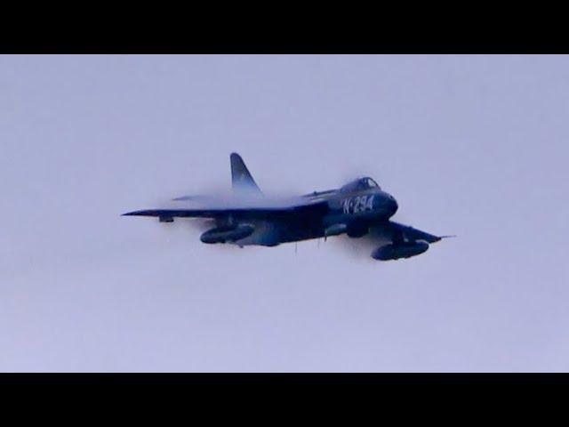 4K | Hawker Hunter AMAZING Blue Note Sound!!