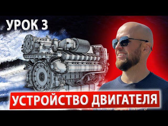 Урок 3 Устройство двигателя Яхты Ч.1 Яхтенная Школа @ИгорьПодыменко