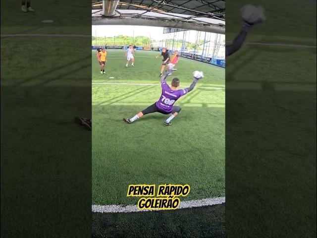 Pensa rápido goleirão #goleiro #futebol #shorts